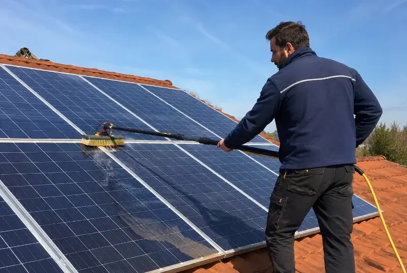 Nettoyage et entretien de panneaux solaires à Sigournais