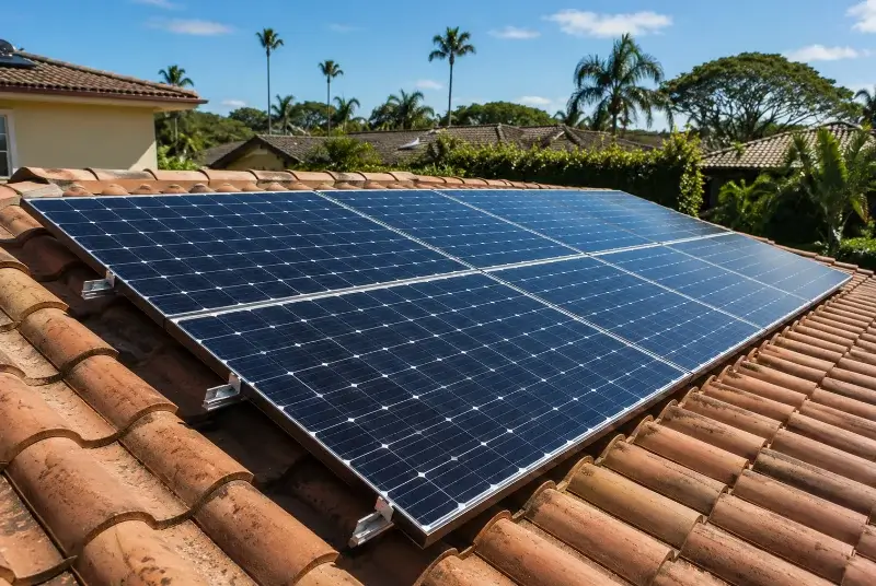 Installation de panneaux solaires à Sigournais